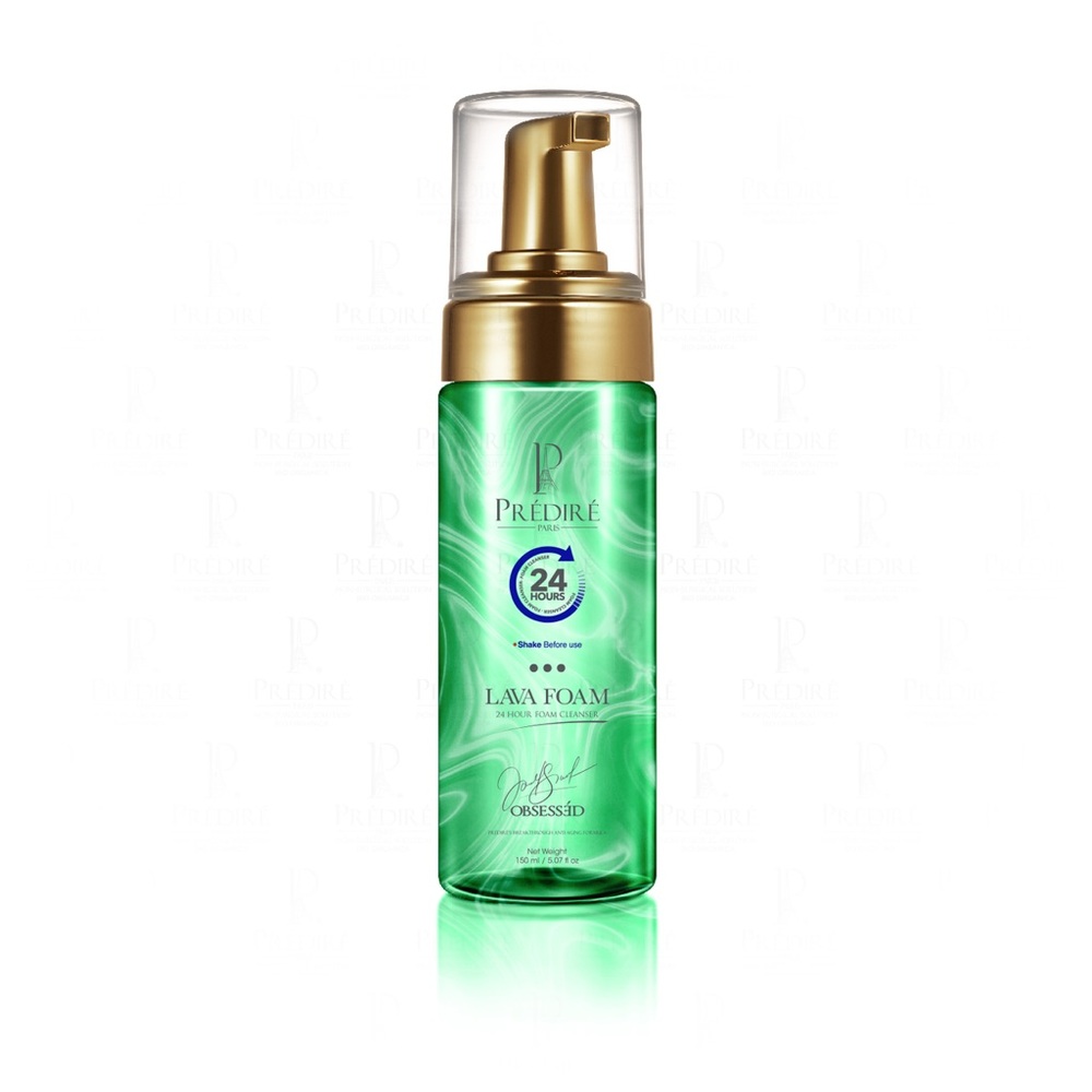 Predire Teal Lava Foam Facial Cleanser with Collagen and Stem Cell Technology